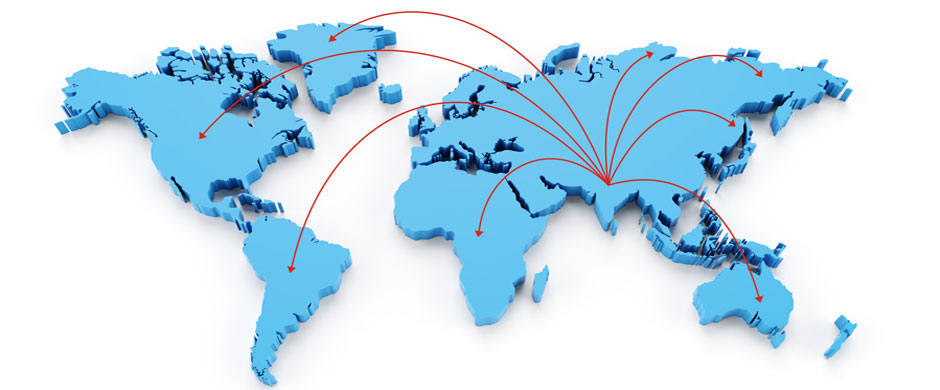 world map